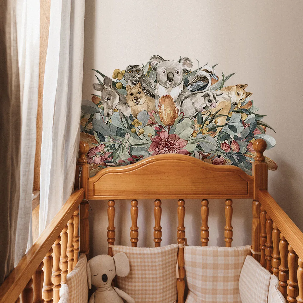 nursery-australian-animals-cot-wall-decals-stickers