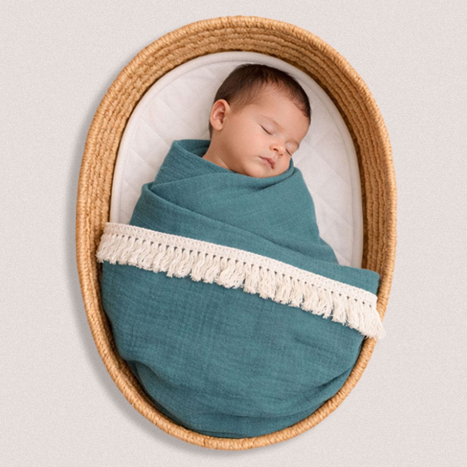 personalised-newborn-announcement-gift-dusty-eucalyptus-wrap